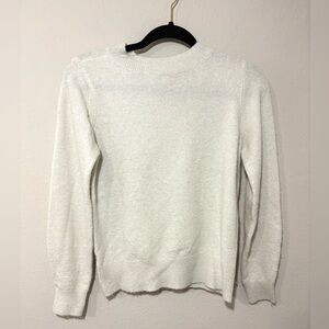 LOFT Outlet Shimmer Bow-Back Sweater | Size Small